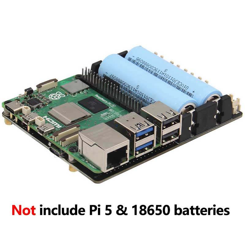 Raspberry Pi 5 18650 UPS Board - Raspberry Pi Uninterrupted Power Supply Ups 18650 评论和价格