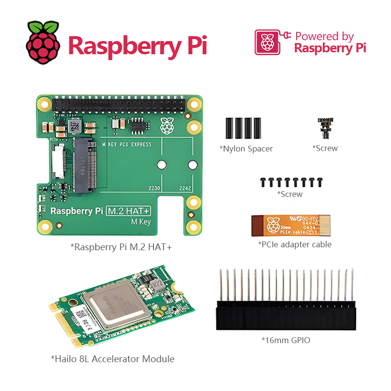 Official Raspberry Pi 5 AI Kit - Raspberry Pi Ai Kit Hailo-8L 评论和价格