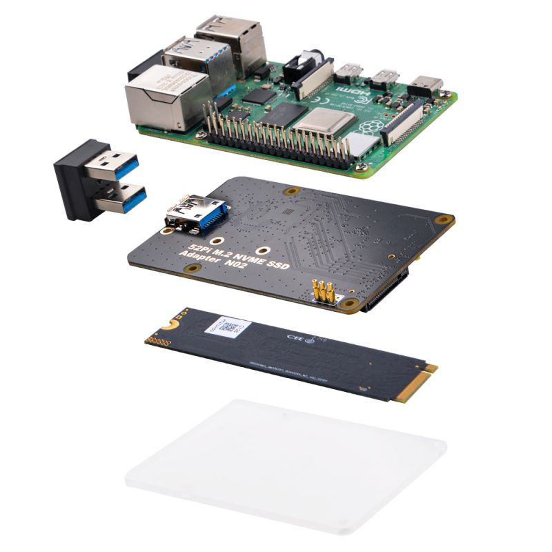 Raspberry Pi 4 Model B M.2 NVM - Argon One V3 M.2 Nvme Case 评论和价格