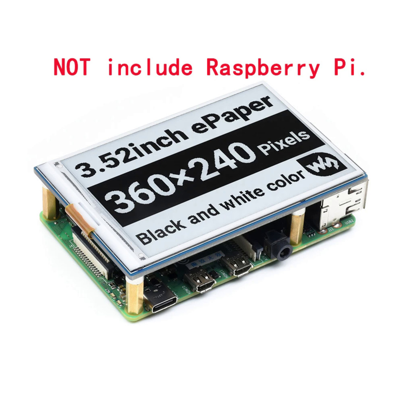 3.5Inch E-Ink E-Paper Display  - Raspberry Pi 4 8Gb Ram Kit 评论和价格