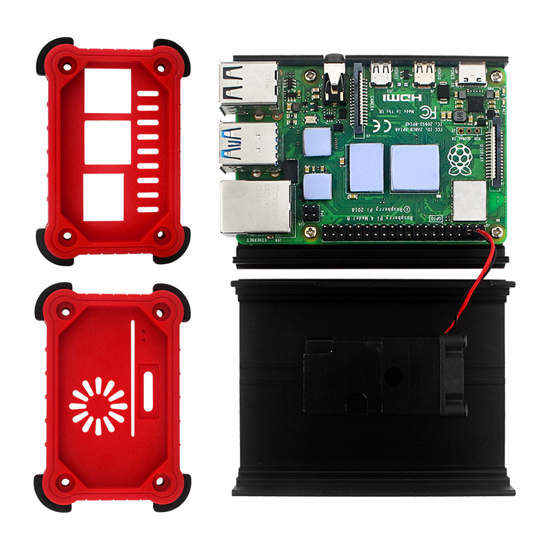 Raspberry Pi 4B Aluminum Alloy - Argon One V3 M.2 Nvme Case 评论和价格