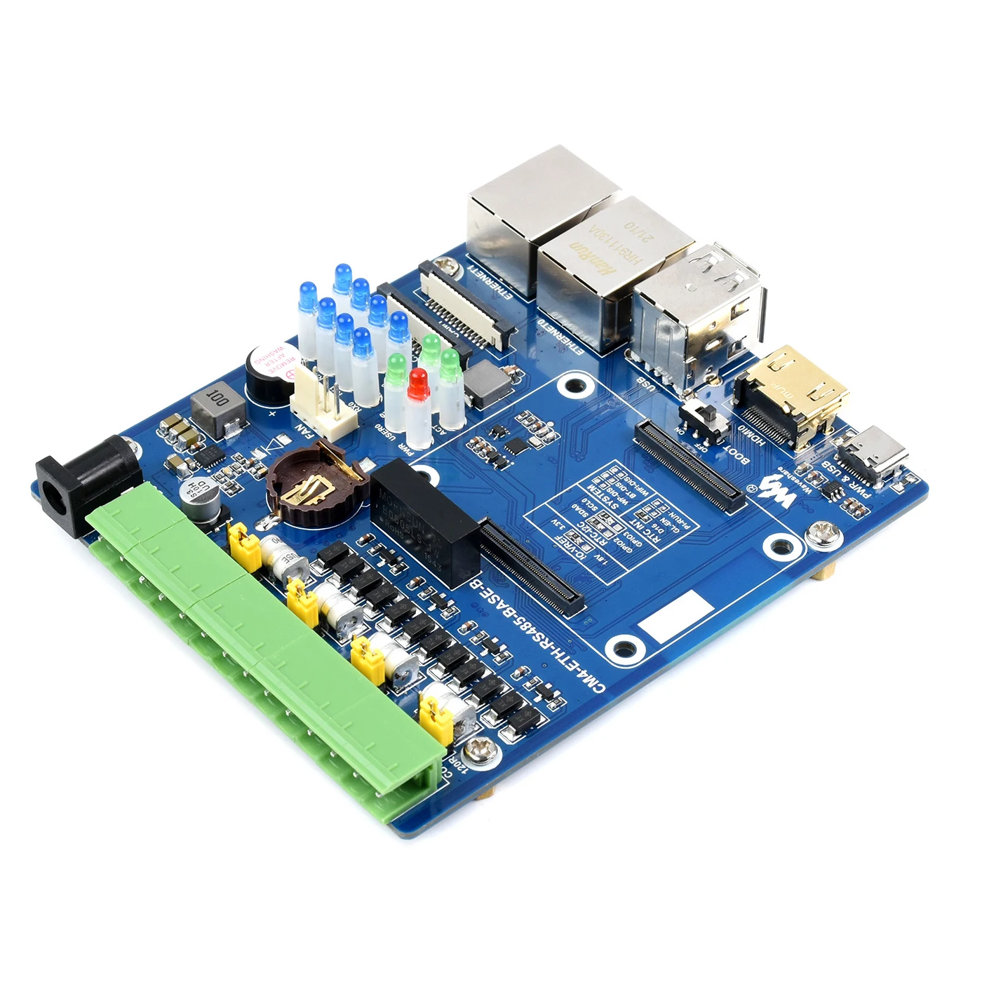 VivaChip TechCM4 IO Board RS48 - Raspberry Pi 4 8Gb Ram Kit 评论和价格