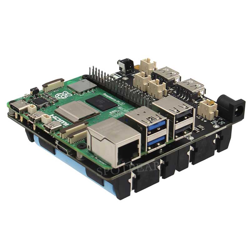 Raspberry Pi 5 UPS Expansion B - Raspberry Pi Uninterrupted Power Supply Ups 18650 评论和价格