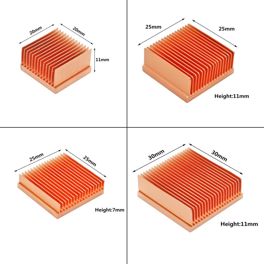 Pure Copper Heatsink DIY Heat  - Raspberry Pi Water Cooling Kit 评论和价格